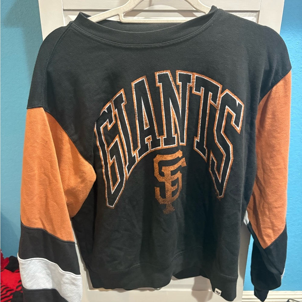 SF GIANTS BASEBALL Brand Black Sweatshirt